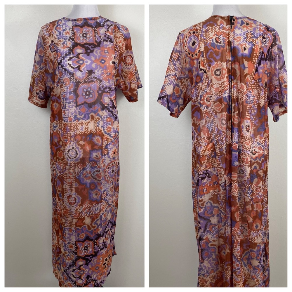 Vintage Handmade Boho Maxi Dress